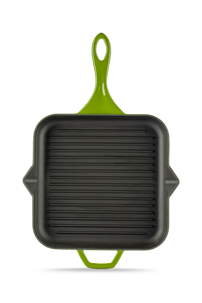 Квадратная сковорода-гриль HS K GTV 2828 GREEN