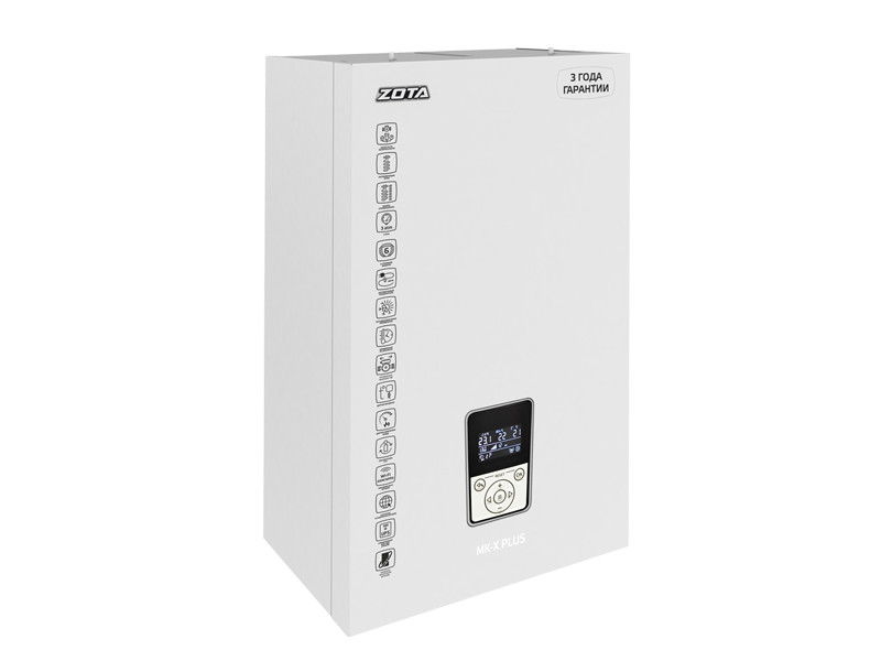 Котел отопительный электрический ZOTA - 12 MK-X Plus