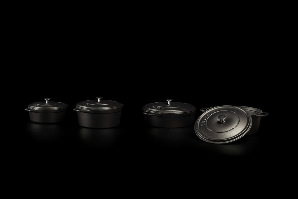 Глубокая кастрюля HS Y DT 20 BLACK MAT