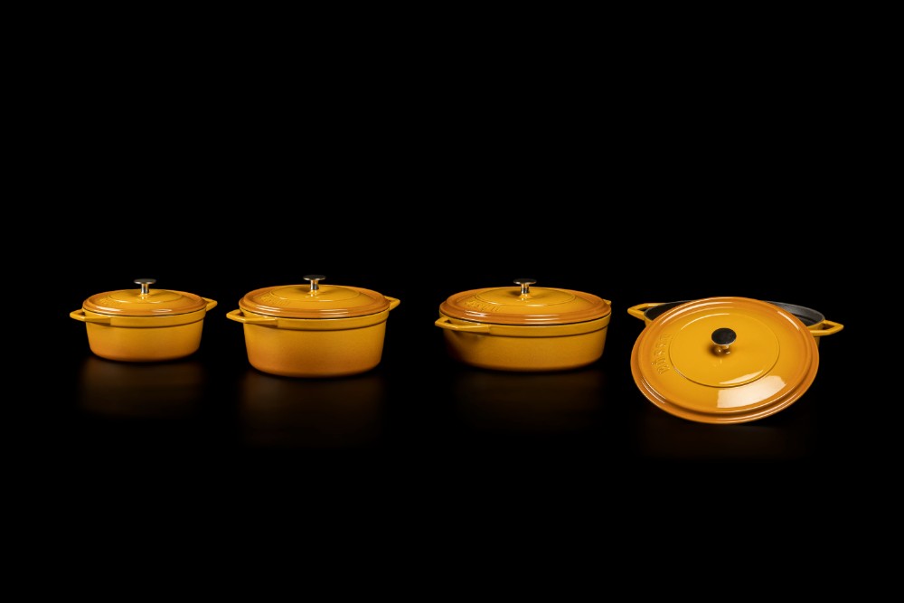 Глубокая кастрюля HS Y DT 20 YELLOW