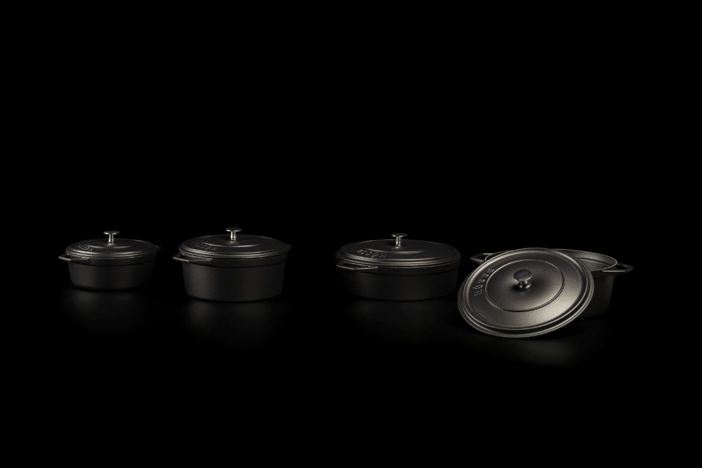 Глубокая кастрюля HS Y DT 24 BLACK MAT