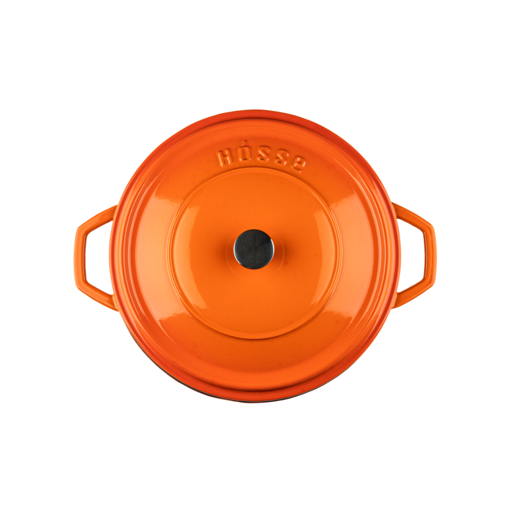 Глубокая кастрюля HS Y DT 28 ORANGE