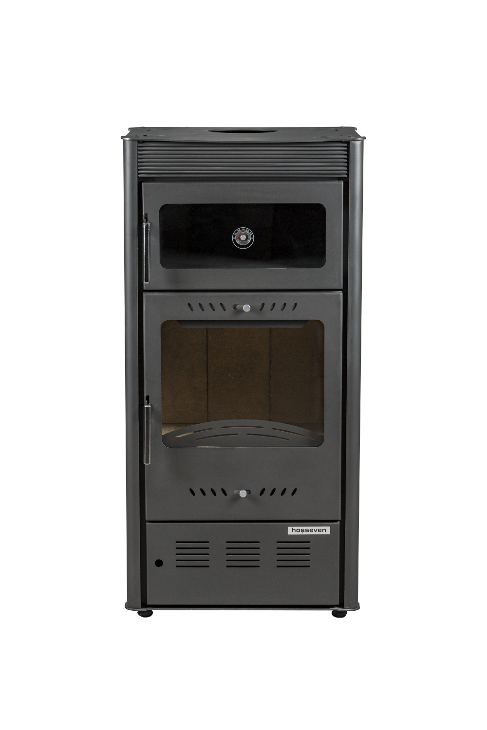 Печь-камин HOSSEVEN ROSE OVEN BURGUNDY