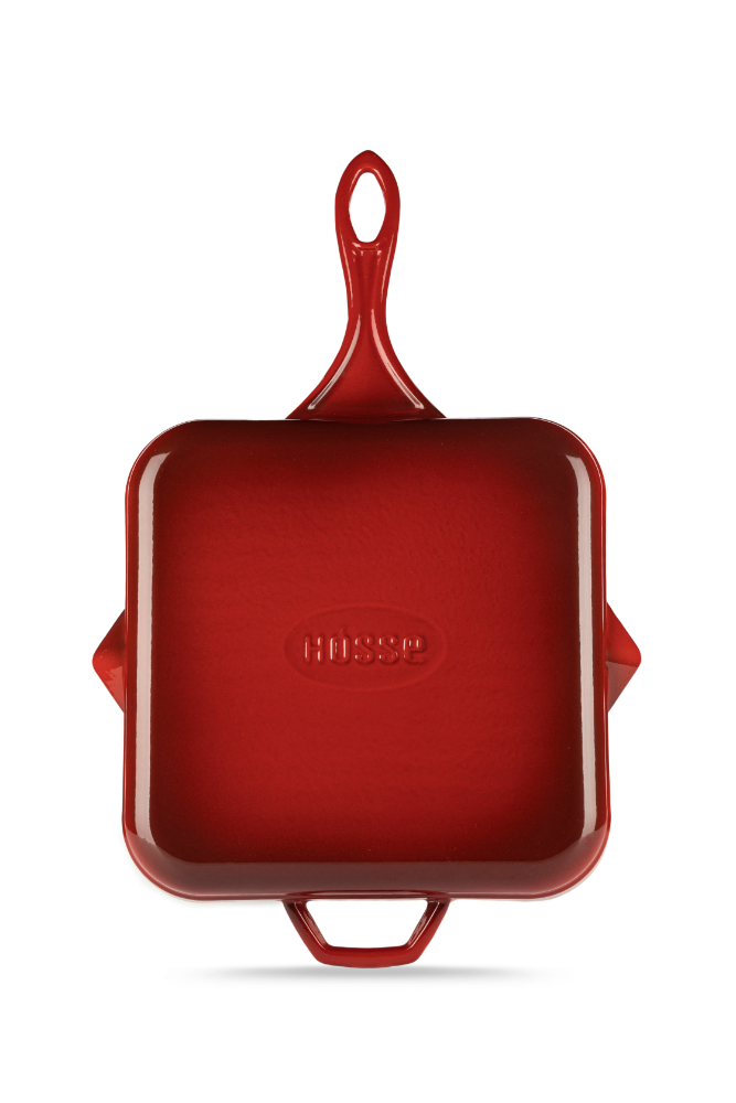 Квадратная сковорода-гриль HS K GTV 2828 RED
