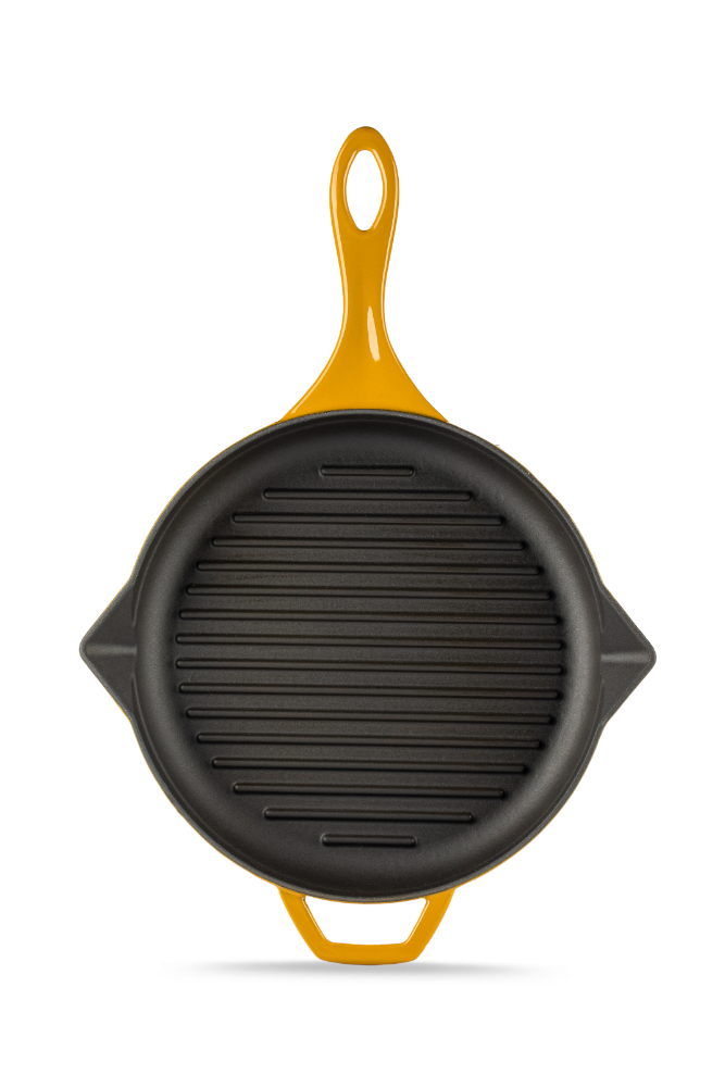 Круглая сковорода-гриль HS Y GTV 28 YELLOW