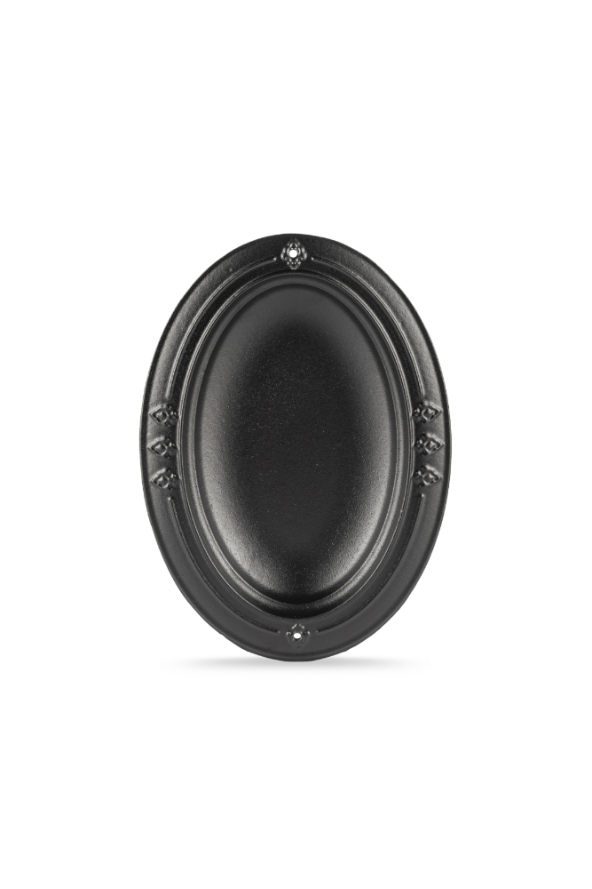 Овальная тарелка "Искандер" HS O İSK 1728 BLACK MAT