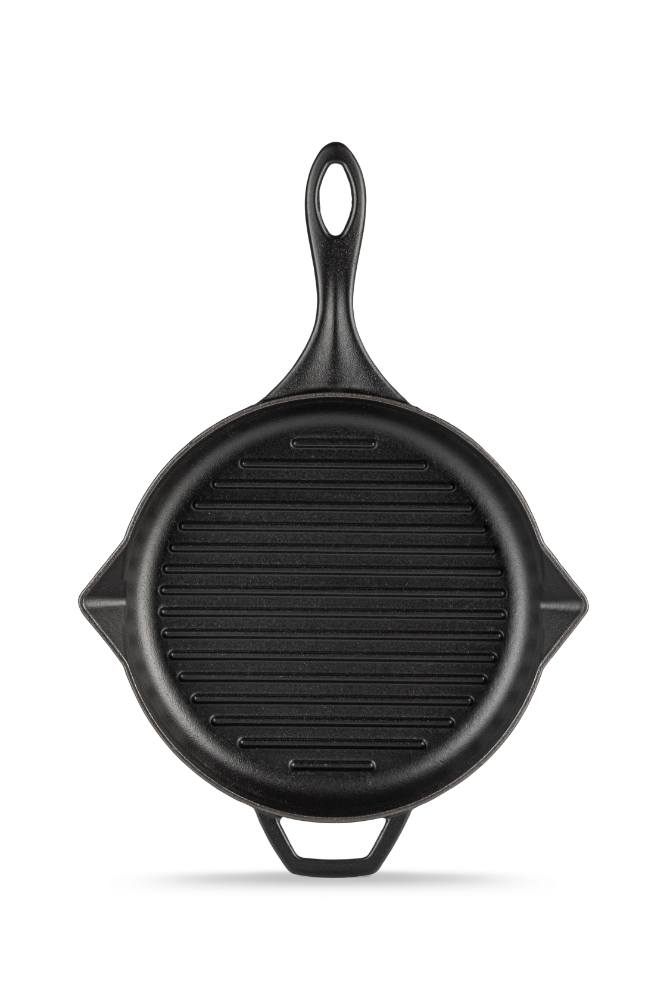 Круглая сковорода-гриль HS Y GTV 28 BLACK MAT