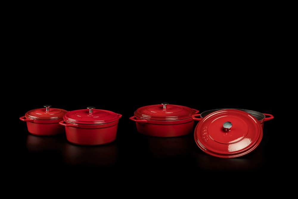 Глубокая кастрюля HS Y DT 24 RED