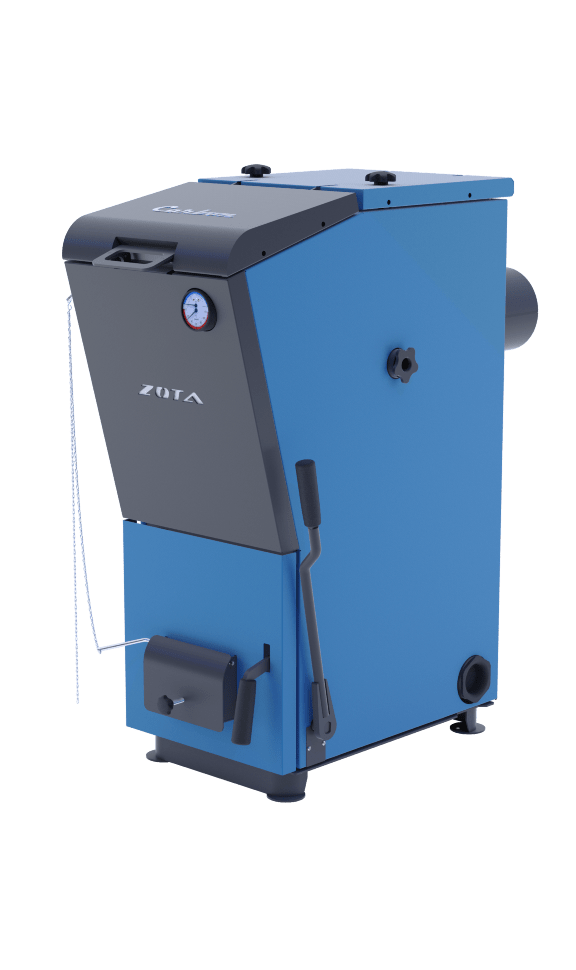 Котел отопительный  угольный  ZOTA Carbon 15 кВт