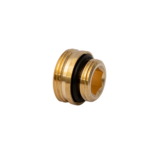 Переходник с прокладкой 1/2"*3/4" (под плоскость, для узлов с шаровым затвором)