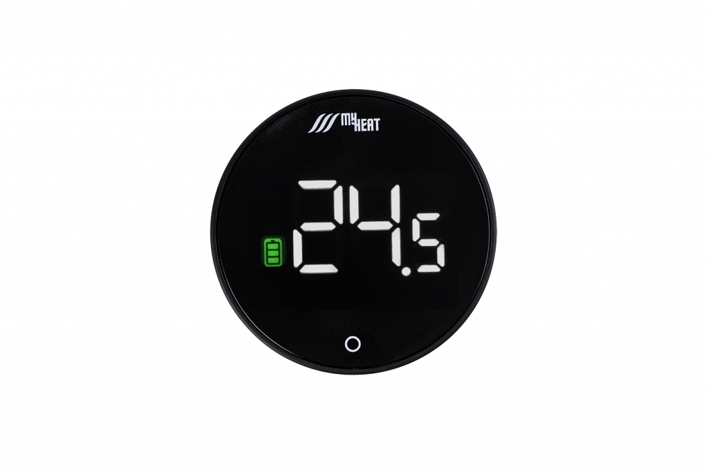 myheat Радиотермостат черный