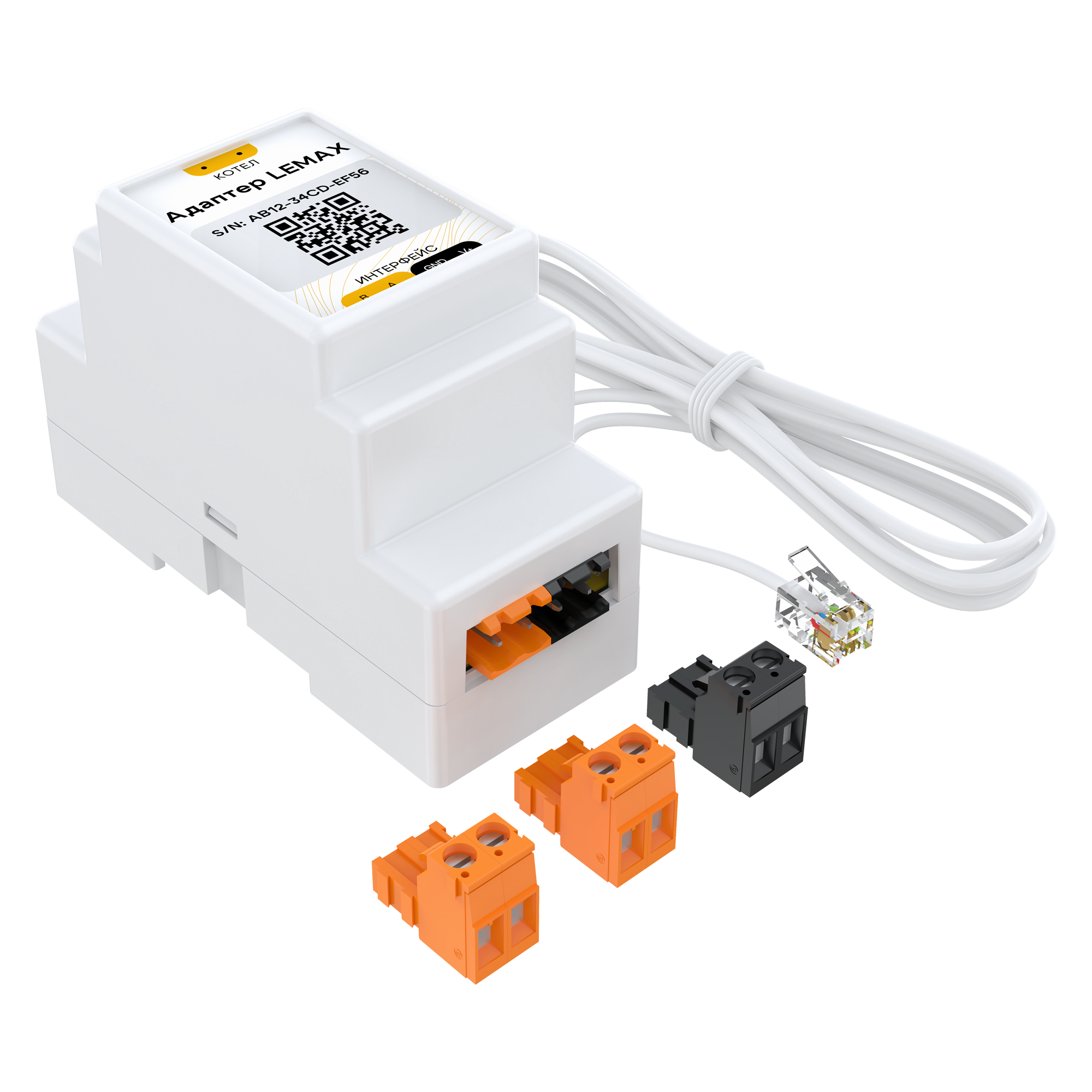 Адаптер ectoControl Lemax, RS485 (Modbus)